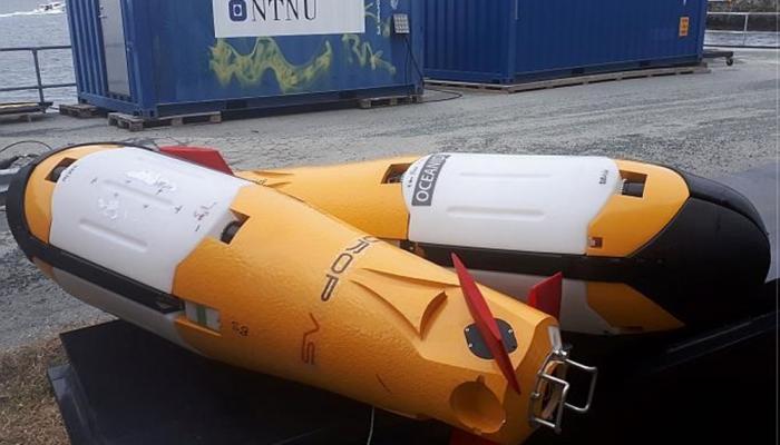 Oceanid vehicles at NTNU base 