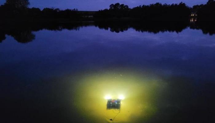 Night time survey with the BlueROV at Dummy’s Lough