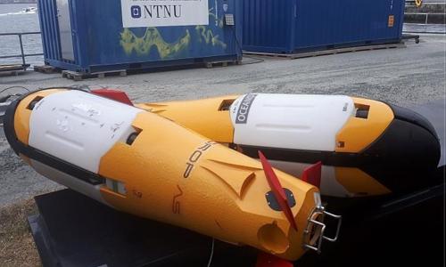 Oceanid vehicles at NTNU base 